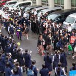 麗水情報科学高の生徒たちが唐津商業を訪問しました
