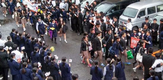 麗水情報科学高の生徒たちが唐津商業を訪問しました