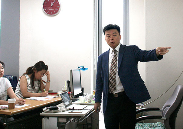 日本人婦人会での講義2